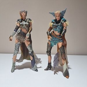 Mcfarlane Toys Dark Ages Spawn The Viking Age Valkeries DAMAGED